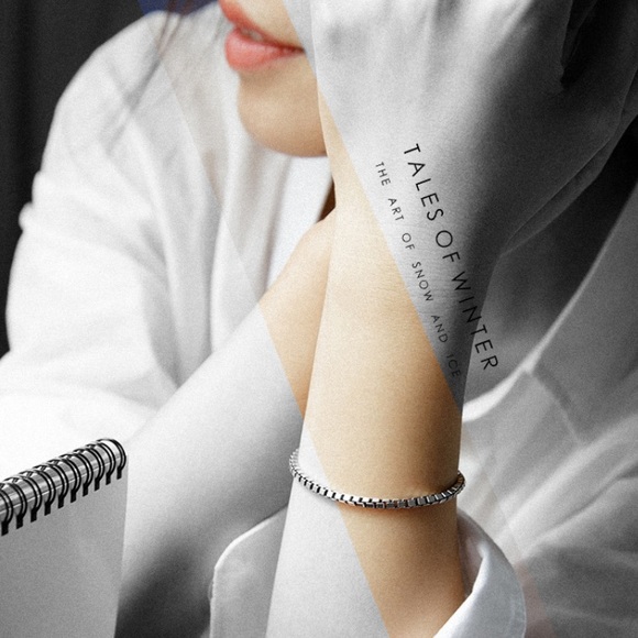 Minimalist SS 925 Clasp Bracelet▪️New - Picture 2 of 6